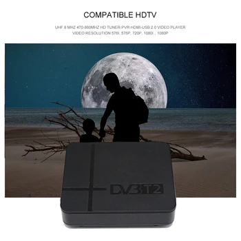DVB T2 Tuner TV Digital H. 264 TV Receptor Full HD 1080P WIFI USB Set Top Box TV Terestre Receptor DVB-T Vânzare Fierbinte Rusia