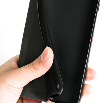 Rezervați Caz Pentru Sony Xperia XZ3 Flip Pu Piele Caz de Silicon Înapoi Caz Pentru Sony Xperia XZ3 de Afaceri Portofel Caz