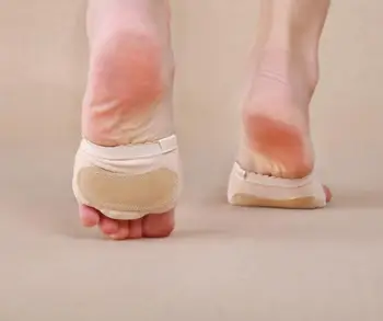 Belly Dance Pad Deget Practica Pantofi Jumătate de pantofi de Balet Footcover Bellydancer Laba Practica S/M/L/XL Transport Gratuit