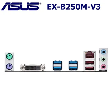 Folosit Asus EX-B250M-V3 Intel B250 LGA1151 DDR4 PCI-E 3.0 32GB Original Desktop Asus B250 Placa de baza EX-B250M-V3 DDR4