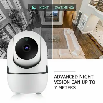 APP wireless mini camera ip de rețea wifi home security camera de Supraveghere CCTV Video Recorder camera web cu Două sensuri interfon