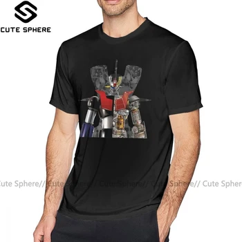 Mazinger Z T Shirt Mazinger Z T-Shirt Distracție Mare Tee Shirt Mens Bumbac Imprimare Scurt-Maneca Tricou Basic