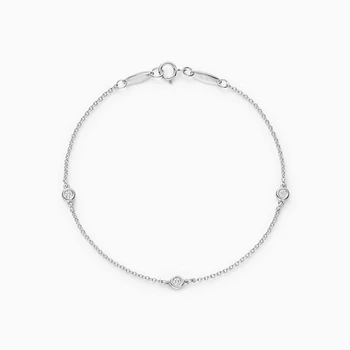 S925 argint Bijuterii 3 Zincronilor Brățări Brățări accesorii Valentine Cadou Pentru Femei 1:1 Brand de Lux cu LOGO-ul