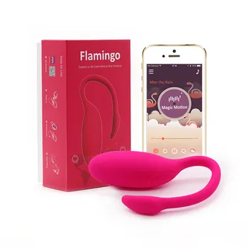 Magic Motion APP Inteligent Bluetooth Vibrator Kegel Master Ball Control de la Distanță Flamingo Clitoris, punctul G Vagin Stimulator Masaj