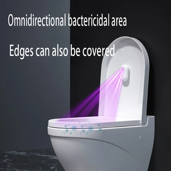 Lampa bactericida de Toaleta Lumina WC UVC CONDUS de Sterilizare, Lampa Dezinfectant Felinar pentru Baia Baterii