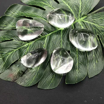 Clar Naturale Cristal De Cuarț Piatră Prețioasă Particule Mari De Meditatie Energia Reiki De Vindecare Lustruit Cristal De Rocă Rostogoli Piatra