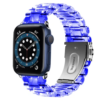 Pentru apple watch band 6 seria 5 4 3 se 44mm curea 40mm 42mm 38mm Bratara pentru apple watch se iwatch benzi transparente correa