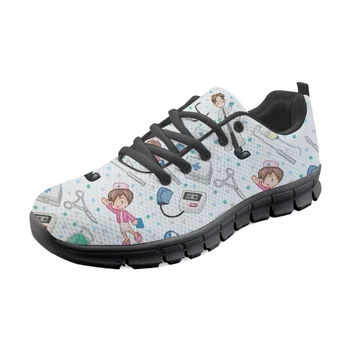 Personalizate de Desene animate Drăguț Asistenta Adidași Copil de Moda FIERBINTE Asistente Model de Pantofi Copil Balerini Casual unisex Pantofi Confortabil Mujer