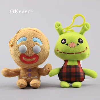 11-13 cm Anime turtă dulce Copil Shrek Jucării de Pluș Papusa Peluche Kawaii Drăguț Breloc cu Pandantiv copii pentru Copii de Craciun Cadou de Ziua de nastere