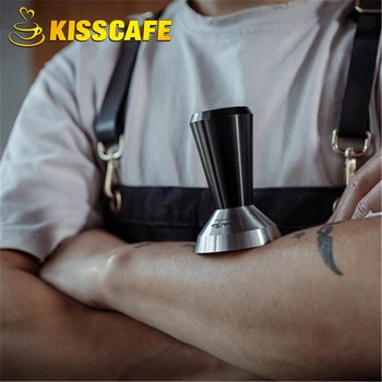 58.5 mm 304 din Oțel Inoxidabil Mâner Tamper Cafea Pulbere Ciocan Plat Bază de Espresso, Praf de Ciocan Cafenea, Barista Instrumente