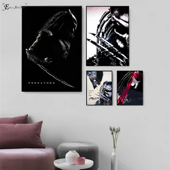 Predator Ucigașul Negru Film Figura În Vânzare Poster Vopsea De Perete Camera De Zi Panza Abstract Imagini De Artă Pentru Decor Acasă Nici Un Cadru