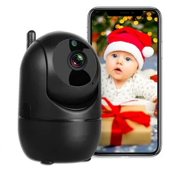 WiFi Baby Monitor 1080P Wireless Copil de Dormit Monitor Audio cu Două căi de Urmărire Automată Viziune de Noapte Bătrân Camera baby-sitter Telefon