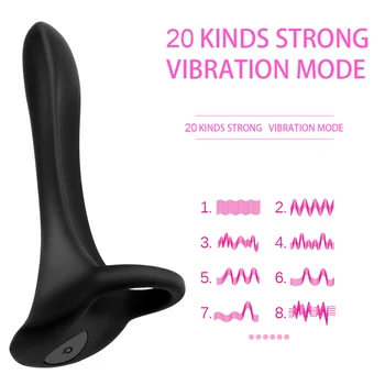 OLO G-Spot Vibrator Penis Inel de Lungă Durată Vagin Cuplu Masturbari Masaj Orgasm Sclavie Lock Penis Stimula Sfarcurile