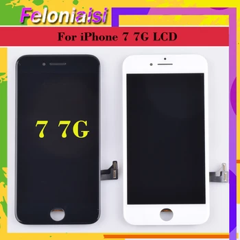10buc/lot Pentru APPLE iphone 7 7G iphone 7 Plus Ecran LCD de Pantalla monitor Touch Screen, Digitizer Inlocuire LCD