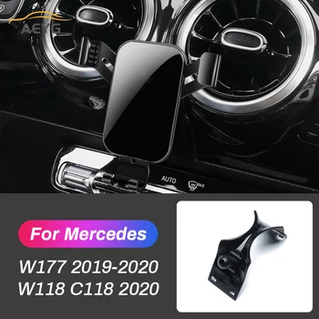Masina de Titularul de Telefon Mobil Pentru Mercedes benz Clasa a W177 CIA C118 W118 2019 2020 Gravitate GPS Stand de Navigare Suport Accesorii