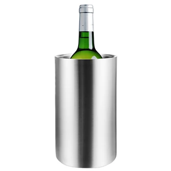 UPORS Vinul Găleată din Oțel Inoxidabil cu Perete Dublu de Sticla de Vin Cooler Titularul Bere Chiller Răcitor pentru Șampanie Ice Bucket Tool Bar