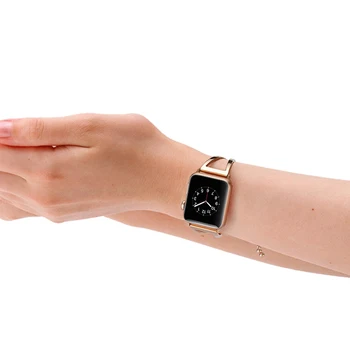 Ceas de accesorii pentru apple watch band 40mm 38mm 44mm 42mm iwatch apple watch 5/4/3/2/1 din otel inoxidabil bratara din metal watchband