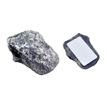 Fals Rock Simte Ca o Adevărată Piatră de Diversiune cheie în condiții de siguranță Ascunse în condiții de Siguranță pentru Grădină în aer liber, cu un grad de alimente dovada sac