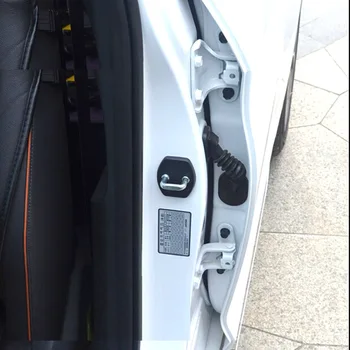 4x Door Lock Acoperire Pentru Hyundai Creta ix25 2016-2019 Catarama Caz Autocolant Brațul Verifica Checker Capac Mâner Acoperă Protector