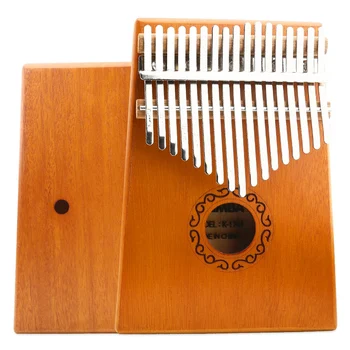 Kalimba 17 Taste De Pian De Înaltă Calitate Din Lemn De Mahon, Mbira Corpul Instrumente Muzicale Kalimba Pian Muzica Creative Box