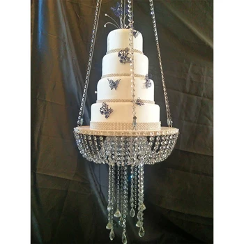 Cristal candelabru stil de Nunta tort petrecere swing nunta arc de nunta de decorare tort de leagăn acrilice tort leagăn suport tort