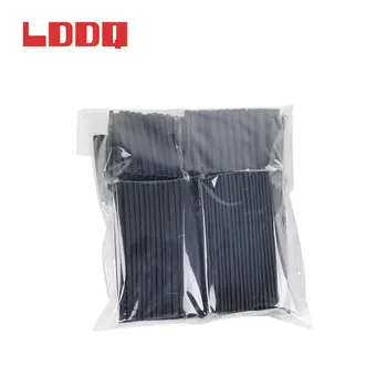 LDDQ 328pcs negru psihiatru de Căldură tub contractibil Sleeving Sârmă Folie Auto Cablu Electric Tub kituri de Izolare Termocontractibile Tub