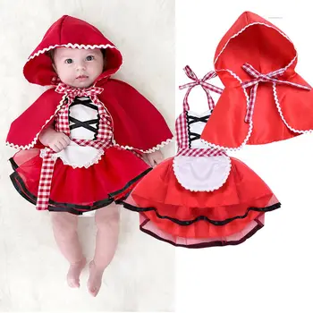 Goocheer Copil Nou-Născut Fete Tul Tutu Rochie De Dantelă Fusta Fantezie+Cape Mantie Costume De Haine