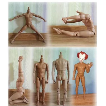 Fierbinte de Vânzare 1/6 Musculare Corpul Masculin BD003 /BD004 Culoarea Pielii Umăr la nivel Normal/Versiunea High figurina Papusa 1/6 Cap Sculpta