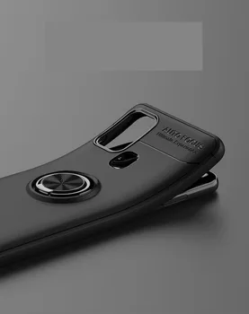 Pentru SamSung Galaxy A21S Caz fashion Cu inel suport Auto de protecție Capacul din Spate Pentru SamSung A21S A217 Anti-Coperta