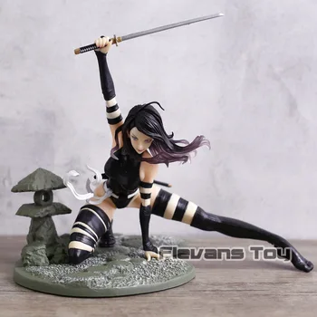 Psylocke X-Force Ninja Tinuta Bishoujo Statuie X-Men Super-Erou Kotobukiya 16cm Figura Sexy Figurine Jucarii