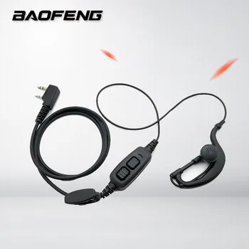 BAOFENG Accesorii Originale Dual ASV Baofeng Cască Cască Cu Microfon Pentru Baofeng UV-82 UV 82 UV82L UV-89 2-way Radio