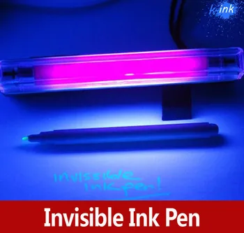 Pix Cerneală invizibilă Stilou UV, Lumina UV Puternica / violet lumina uv , marca de stilou pix cerneală invizibilă