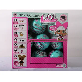 Original LOL Surpriză OMG lol Papusa Surpriză minge de Acțiune figura Bebek Poupee Model aleatoriu Orb Cutie jucarii pentru fata Ziua de nastere cadouri