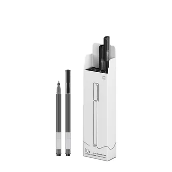 Original Xiaomi Mi de Cerneală de Mare Capacitate Pen 0.5 mm Rosu Negru Scrie Lungime De 4 Ori De Normal Lin Mai Rapid Uscat de Primăvară Cap