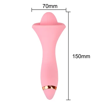 OLO Limba Vibrator Oral Lins jucarii Sexuale Pentru Femeile de sex Feminin Masturbator Stimulator Clitoris Biberon Fraier Masaj 10 Viteza sex fara preludiu