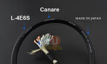 HIFI 3,5 mm-2 RCA Stereo Cablu Budweiser RCA + Ciolacu L-4E6S Audio-cablu cu inel Magnetic pentru Mp3 DAC AMP / DIY 0,5 M - 5M