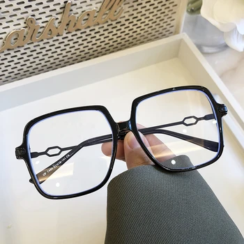 Noua Moda Supradimensionat ochelari de Soare Patrati Femei Optic Anti-albastru Transparent Ochelari de vedere Barbati Vintage Nuante de sex Feminin Oculos Feminino