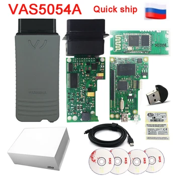 ANGILA 5.26 SAV 5054A OKI M6636B Bluetooth Plin Cip pentru v w Mașină de Diagnostic VAS5054A dois Auto Scanner pentru Ho-da Jucărie-ta navă rapidă