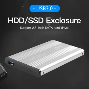 3TB USB 3.0 5Gbps Hard Disk Extern Carcasă din Aliaj de Aluminiu 2.5 inch SATA HDD SSD Mobil Caz pentru Laptop PC
