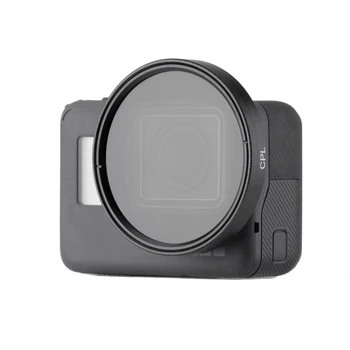 Aluminiu Filtru de Polarizare Circular Polarizator Filtru CPL + Obiectiv + Capac pentru GoPro Hero 5 Hero 6 Accesorii de Fotografie