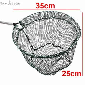 1,5 m din Aliaj de Aluminiu de Pescuit Net de Aterizare Nailon ochiurilor de Plasă Telescopic Mâna Net Pentru Pește Pliant de Pescuit la Crap Plasă Baie Scoop Plasă de Pescuit