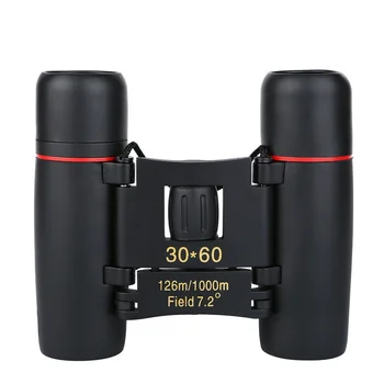 Pliere Compact Zoom 30x60 Binoclu Night Vision de Înaltă Definiție 1000M Rază Lungă Binoclu