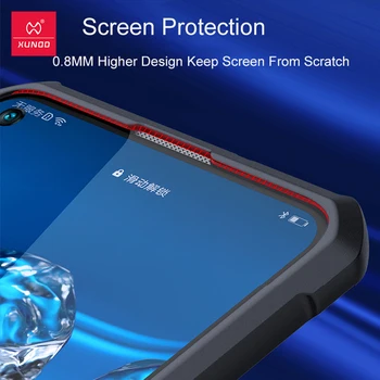 Pentru Huawei Nova 5T Caz XUNDD Airbag Caz Pentru Onoarea 20 30 Pro Plus Caz de Protecție Transparent, rezistent la Șocuri Spoiler pe Capacul Telefonului