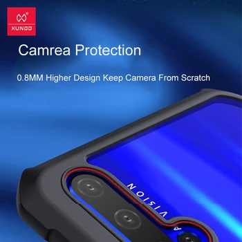 Pentru Huawei Nova 5T Caz XUNDD Airbag Caz Pentru Onoarea 20 30 Pro Plus Caz de Protecție Transparent, rezistent la Șocuri Spoiler pe Capacul Telefonului