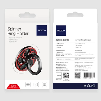 Pentru iPhone/ Samsung/ XiaoMi Frământa Spinner Ring Titular, ROCK de Mare Viteză Mână Deget Inel Spinner Titularul de 360 de Grade Suport de Metal