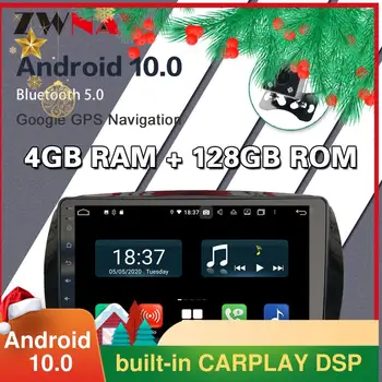 128GB Carplay Android 10.0 ecran Multimedia Auto, DVD Player pentru BENZ SMART 2016 GPS Navi Auto Radio Muzica Audio Stereo unitatea de Cap