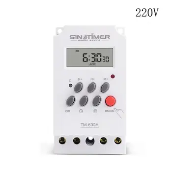 Mini Timer Comutator Releu de Timp 12/24/220V DC Intrare Programabil 7 Zile 24 oră de Încărcare de Ieșire de Mare Putere 30A