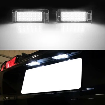 IJDM OEM-Fit Full LED Alb Xenon can-bus fara Eroare Pentru Chevrolet Camaro, Corvette SS Equinox Impala Volt Lumină de inmatriculare
