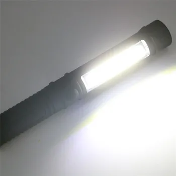 Multifuncțional de Urgență Lanterna Led-uri Lumina de Lucru Cu Magnet COB Super Luminoase de Iluminat de Rezervă Lampă Pentru Reparații Auto Home Camping