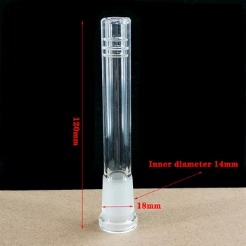 MNMUM Sticlă Difuzor Stem Downstem Slide Con Bucată Castron pentru Narghilea Filtru pentru Narghilea Narghilea / Chicha / Narguile Accesorii